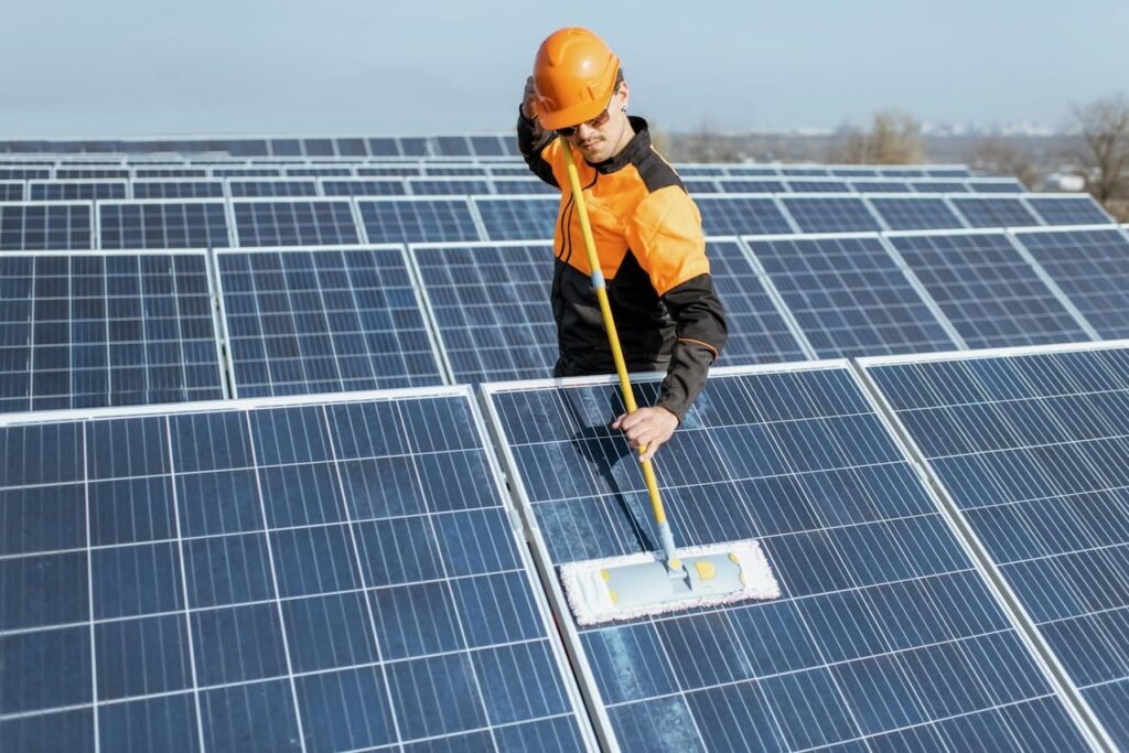 solar panel cleaning in Portland, OR